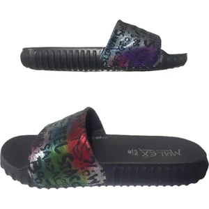 Günlük Şık Kadın Renkli Ortopedik Terlik MLXX125