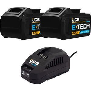 18 V 6.0 Ah Lithium-Ion Batarya ve Şarj Cihazı Seti
