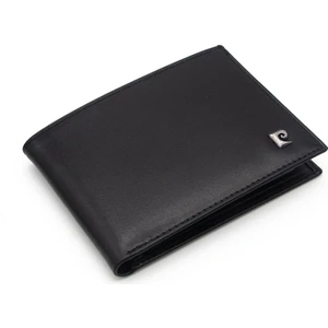 Pierre Cardin Siyah Deri Unisex Kartlık Cüzdan 075