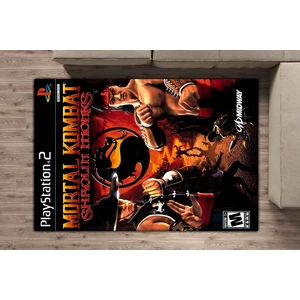 Get Carpet Yıkanabilir Kaymaz Taban Nostaljik Playstation Need For Speed Desenli Çocuk Genç Odası Oyuncu Halısı