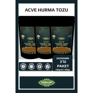 Hurma Aşkı Acve Hurma Tozu 100 gr x 3