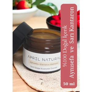 April Natural Aynısefa ve Kantaron Yağı Kremi, Yanık Kremi, Egzema Kremi, Doğal Yara Merhemi