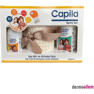 Bit-Spreyi 100 ml + Capila Bit-Şampuanı 200 ml Metal Tarak ve Havlu Hediyeli 8680525627092