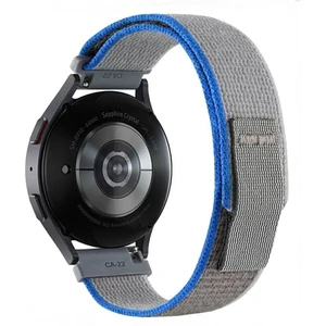 20 mm Universal Trail Loop Cırtlı Bant Kordon Gri Mavi