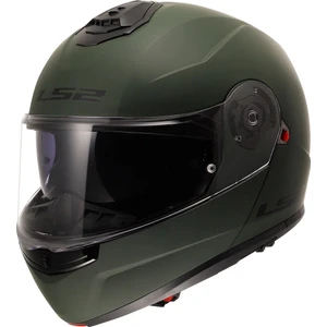 Kask Ls2 Strobe 2 Mat Yeşil Çene Açılır