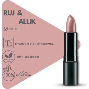 Bitkisel İçerikli Doğal Ruj Allık  5 gr