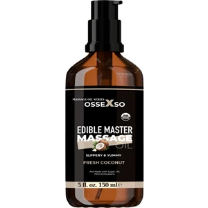 Yenilebilir Doğal Hindistan Cevizli  Etkili Aromaterapi Masaj Yağı 150 ml