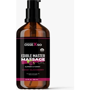 Yenilebilir Doğal Böğürtlenli Aromaterapi Masaj Yağı 150 ml
