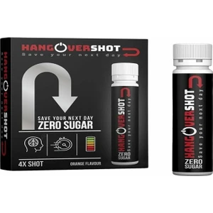 Hangover Shot Zero Sugar Save Your Next Day 25 ml x 4 Shot