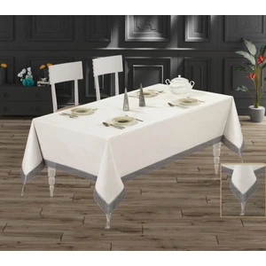 Zesa Home Örme Fistolu Şantuk Kumaş Masa Örtüsü 160X220