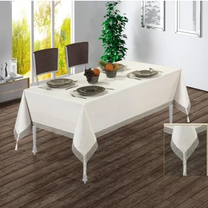 Zesa Home Örme Fistolu Şantuk Kumaş Masa Örtüsü 160X220