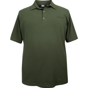 Maruf Shop Erkek Büyük Beden Polo Yaka Tişört Haki