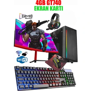 Dmc N13X Intel Core I7 860 16GB RAM 256GB SSD 4GB GT740,23.8"Masaüstü Oyuncu Bilgisayarı