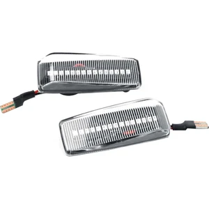 Araba Dinamik Yan Işaretleyici Işık Dönüş Sinyali Göstergesi Ces Sl Sınıfı W201 190 W202 W124 W140 R129 (Yurt Dışından)