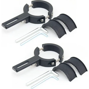 Adet Ayarlanabilir Motosiklet Far Tutucu Motosiklet Lambası Braketi Evrensel Far Spot Montaj Braketi 38-60 mm (Yurt Dışından)