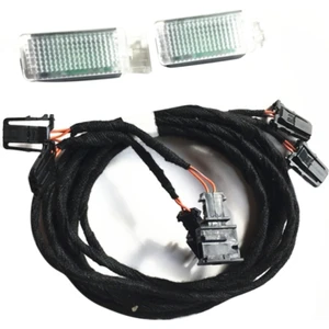 LED Ayak Bölmesi Işık Ayak Lambası Kablo Kablo Demeti B7 B8 cc Golf 7 Mk7 7.5 Mk2 5GG947409 (Yurt Dışından)
