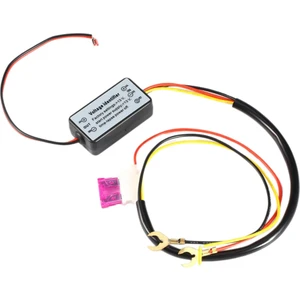 Araba LED Gündüz Farları Kontrol Röle Kablo Demeti Dimmer Açık/kapalı 12-18 V Sis Işık Kontrol Cihazı Drl Denetleyici (Yurt Dışından)