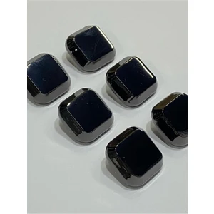Karan Tuhafiye Metal Düğme/trençkot Ceket Boyu/ 6 Lı Set/2,2 Cm/jx3/siyah