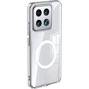 Xiaomi Mi 14 Kılıf Sert Pc Arka Yüzey Wireless Şarj Özellikli Redclick Flet Magsafe Kapak