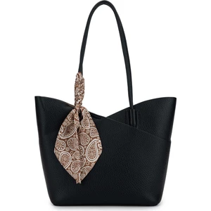 Tamer Tanca Kadın Vegan Siyah Kol Çantası 921 26763 Bn Canta Y/24 Sıyah