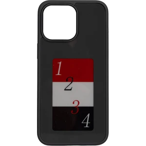 Case 4u Apple iPhone 15 Pro Kılıf Ekranı Yansıtan Akıllı Nfc Kapak Siyah