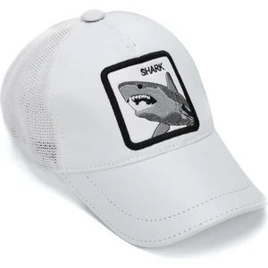 Tamer Tanca Erkek Kumaş Beyaz Köpekbalığı Şapka 524 1077 Spk Y22 Whıte Shark