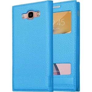 Smart Tech Samsung Galaxy J7 2016 J710 Pencereli Kapaklı Magnum Kılıf