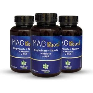 Magboost MAGNEZYUMBISGLISINAT-TAURAT-MALAT-P5P 3lü Fırsat Paketi