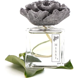 50 ml Gri Çiçek Taşlı Black Vanilya Oda Kokusu