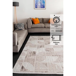 Konfor Elex 5207 Salon Mutfak Oturma Odası Halısı Modern Dokuma Halı 100x200