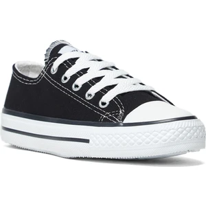 Tonny Black Çocuk Unisex Siyah Rahat Kalip Sneaker Ayakkabi