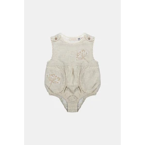 Gb Bayb Layette Kız Bebek Bej Tulum 23SS2BG2806