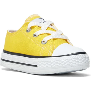 Tonny Black Çocuk Unisex Sarı Rahat Kalıp Bağcıklı Sneaker