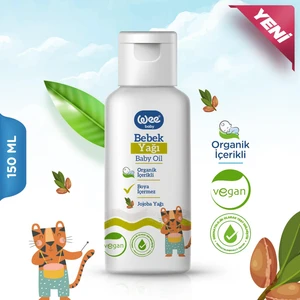 Wee Baby Organik Bebek Yağı %100 Doğal Jojoba Yağı 150 ml Vegan