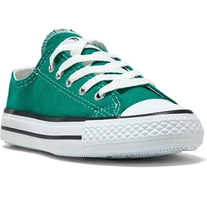 Tonny Black Çocuk Yeşil Rahat Kalıp Sneaker Ayakkabı Kadın Düz Taban Konforlu Tasarım