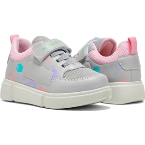 Tonny Black Çocuk  Buz Şeker Rahat Kalıp Cırtlı Ayakkabı