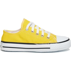 Tonny Black Çocuk  Sarı Rahat Kalip Sneaker Ayakkabi