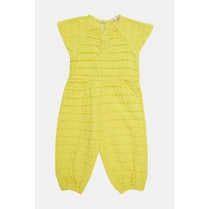 Gb Bayb Layette Kız Bebek Sarı Tulum 23SS0BG2826