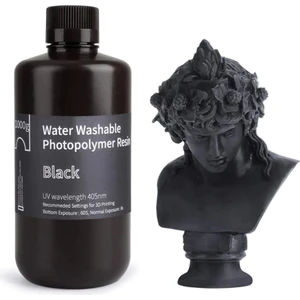 Suda Yıkanabilir Reçine Siyah - 1 kg