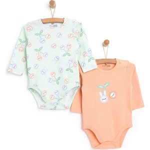 HelloBaby 2li Uzun Kol Body Kız Bebek