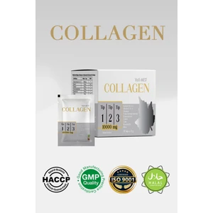 Kolajen 30 Saşe 10.000 Mg Tip 1 Tip 2 Tip 3 Ananas Aromalı
