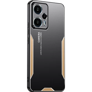 4U Sky Xiaomi Için Redmi Note 12 Turbo/poco F5 5g Metal+Tpu+Pc Kılıf Kamera Lens Koruma-Altın (Yurt Dışından)