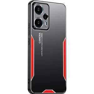 4U Sky Xiaomi Için Redmi Note 12 Turbo/poco F5 5g Metal+Tpu+Pc Kagı Kamera Lens Koruma-Kırmı (Yurt Dışından)