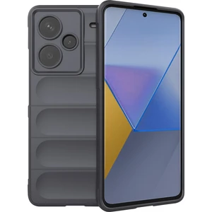 4U Sky Xiaomi Redmi Için Note 13 Pro+ 5g Case Anti-Çizelge Tpu Engebeli Telefon Kapağı-Dark Gri (Yurt Dışından)