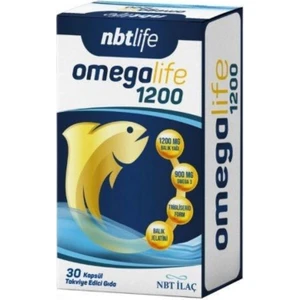 Nbt Life Omegalife 1200MG 30 Kapsül
