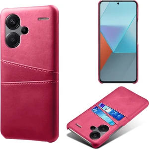 4U Sky Xiaomi Redmi Için Note 13 Pro+ Kılıf Çift Kart Yuvaları Pu+ Pc Ince Telefon Kapak Gildi (Yurt Dışından)
