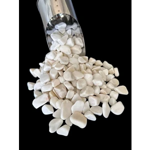 Nadir Peyzaj 2 Kg Dolamit ,dekor Taşı, Beyaz Çakıl Taşı, Süs Taşı, Saksı Süsleme Taşı, Akvaryum Taşı 1-2 cm