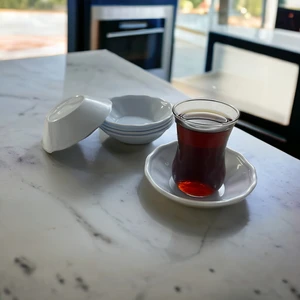 Up Home 12 Adet Çay Tabağı Bardak Altlığı Plastik