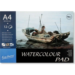 Keep Smiling Sulu Boya Blok A4 300 G 12 Yaprak