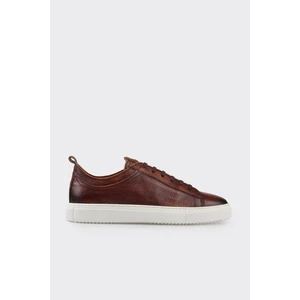 Taba Deri Erkek Günlük Ayakkabı